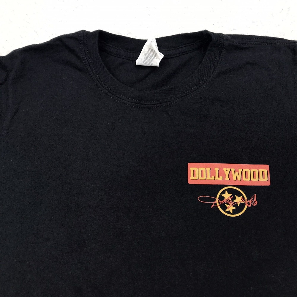 Dolly Parton Dollywood T-shirt Women XS Black Short Sleeve Country Music TN Gift - Picture 4 of 16